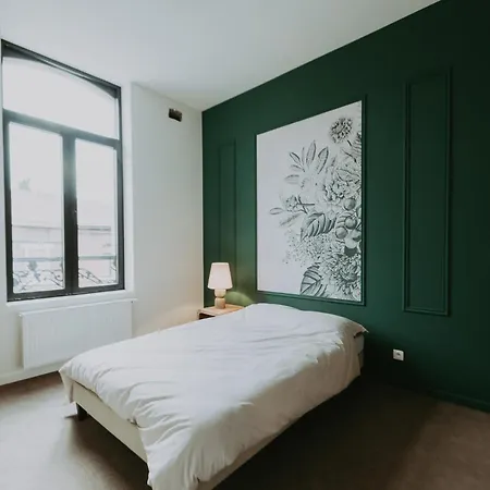 לינה וארוחת בוקר Biloba Coliving House שרלרואה
